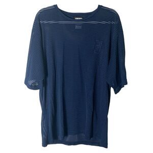 Vtg Dada Damani Mens Shirt XL 90s Disco‎ Streetwear Hip Hop Y2K Rave Sheer